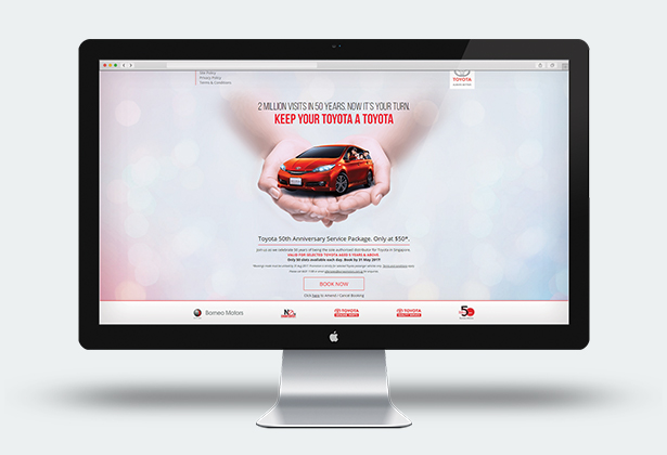 Toyota Microsite